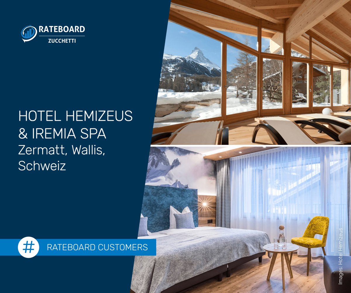 Seit diesem Jahr dürfen wir das Hotel Hemizeus in Zermatt zu unseren Kunden zählen. 💙 Mit unserer intelligenten Software sind wir erfolgreich in die Zusammenarbeit gestartet und freuen uns darauf, im nächsten Jahr gemeinsam weiter durchzustarten! 🚀

#Zermatt #DynamicPricing