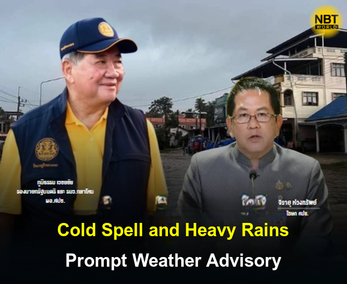 NBTWORLDNews's tweet image. The Relief Center warns of a cold spell dropping temperatures by 5°C in the north and northeast from Nov 27.

See more: Facebook.com/nbtworld

#WeatherAlert #FloodWarning #ColdSpell #DisasterPreparedness #NBTWorld