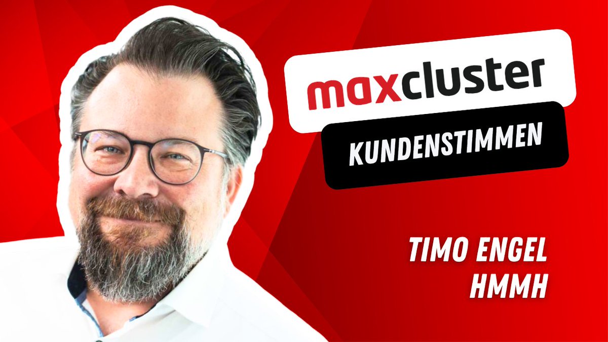 maxcluster's tweet image. “Bei maxcluster schätzen wir die Proaktivität.” - Timo Engel von @hmmh_de.

Wir überwachen Server &amp;amp; Shops 24/7, greifen bei Problemen proaktiv ein &amp;amp; helfen dir direkt – ganz ohne First-Level-Support. Erfahre jetzt mehr:

⏯️ youtu.be/4g6uUqqOVKI

 #ecommerce #maxcluster