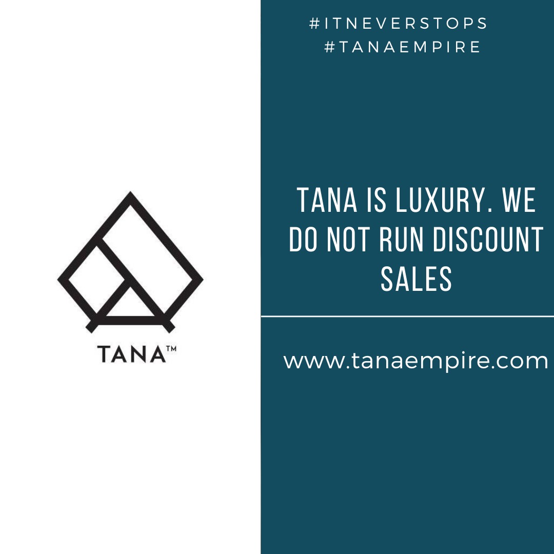 tana_apparel's tweet photo. TANA is luxury. We do not run discount Sales.

#ItNeverStops #TanaEmpire #TanaHouse #Luxury https://t.co/SxDBxUcu62