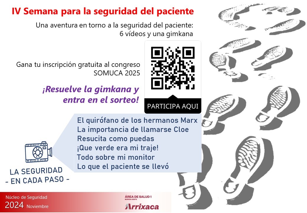 AreaUnoArrixaca's tweet image. 🦺El Área1 celebra su Semana online de Seguridad. Entra en la intranet y participa hasta el 1⃣5⃣ de diciembre❄️ 

🏆 Dos premios para el congreso regional SOMUCA 2025 @calidadmurcia