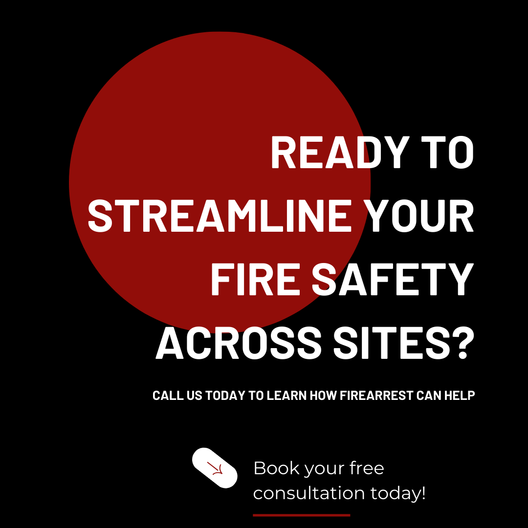 ArrestFire's tweet photo. Large businesses often struggle with keeping fire safety consistent .
☁️ With FireArrest’s cloud-based system, you can track fire safety efforts across all sites in real time. 
📞 Ready to take control of multi-site fire safety? Message us to see how FireArrest can help. https://t.co/q1sTYopho2