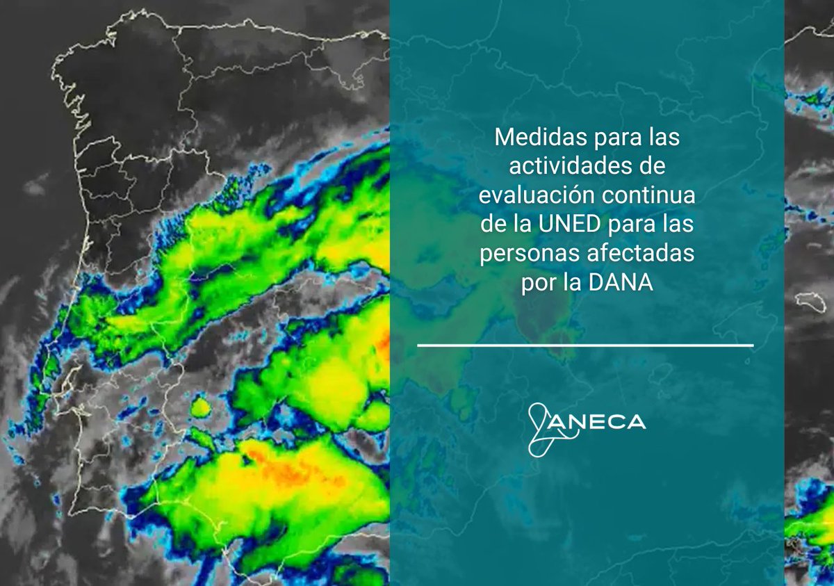 La División de evaluación de enseñanzas e instituciones de ANECA ha publicado un comunicado sobre las medidas que aplicará la Agencia para la evaluación continua de la UNED para las personas afectadas por la DANA.

Más información 👉 bit.ly/4eVFyKk