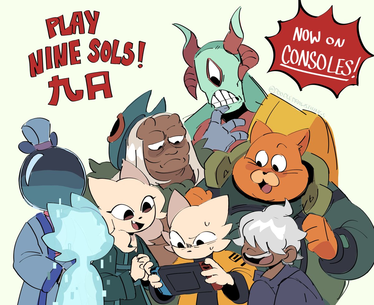 #NineSols ON CONSOLES YIPPEE!!!