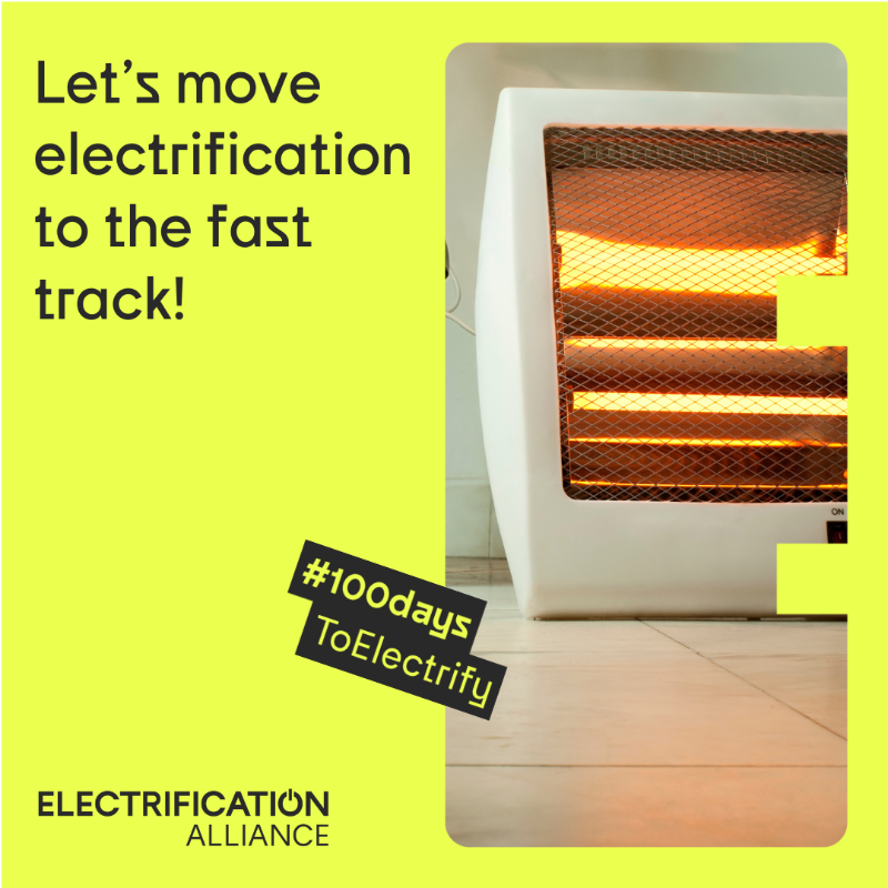 Elec_All's tweet photo. 💡In 100 days, a household with 6 electrical heaters can save 780kg of CO₂ - almost 8% of the annual average emissions of a 🇫🇷 household
We call on the @EU_Commission to publish an #ElectrificationActionPlan in its first 💯 days!
More 👇
@tikoEnergySolu1
#100daysToElectrify