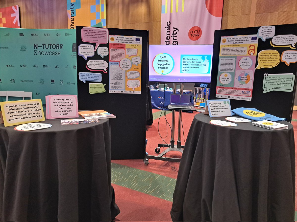 Over 1.2 million <a href="/IReLibrary/">IReLibrary.bsky.social</a> articles read &amp; almost 400k worth of Open Access Publications made possible across the sector thanks to <a href="/ntutorr/">N-TUTORR</a> funding throughout 2023/24