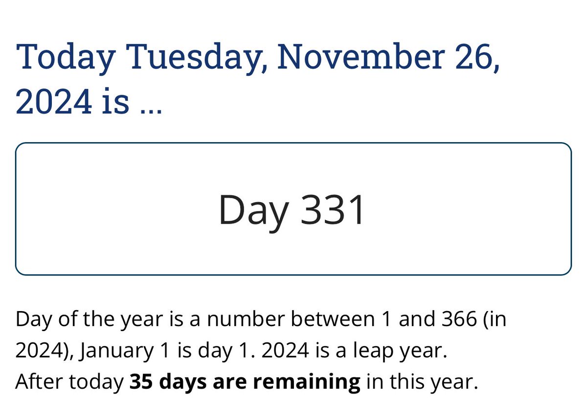 shontellyoga4U's tweet image. Happy 
   Tuesday ~ Thanksgiving Week‼️
Have the happiest Tuesday ever‼️
  Day 331 of 366 #leapyear
What are you doing with your last 35 of 2024⁉️
♥️
