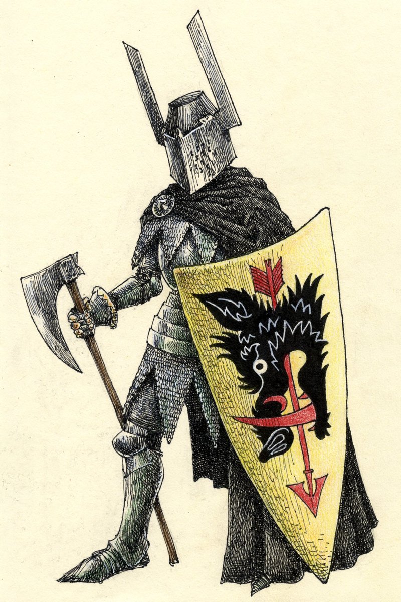 fritzorino's tweet image. Boar Knight

Ultra rare use of colored pencils