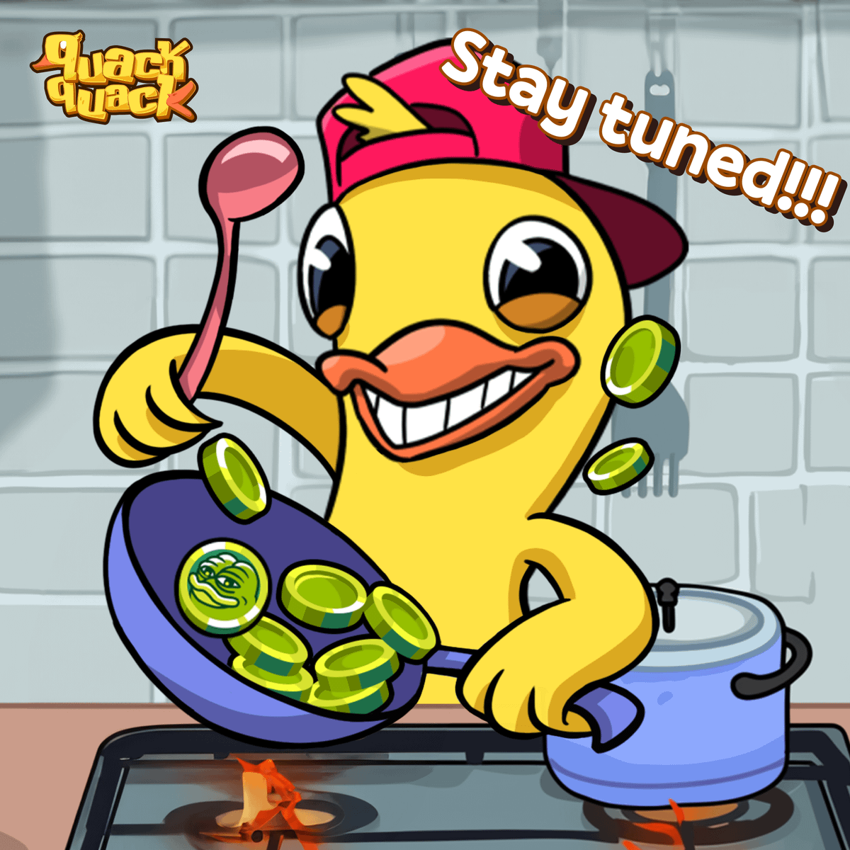 WeQuackQuack's tweet photo. 🦆 Quack! Quack! Big Update Alert! 🆙

We're quacking with excitement to announce something BIG is coming soon! 💥

🤫 We're stirring up something exciting in the kitchen, and it's going to bring our global Quack family closer than ever!

🤯 Don't miss out! Stay tuned to our official channels for the big reveal:
• QuackQuack X (Twitter): https://t.co/2gvAVJ7BWr
• QuackQuack App: https://t.co/w6faSSWUUJ
• QuackQuack Telegram: https://t.co/fwzeGD2ySN

#QuackQuack 🦆🦆🦆