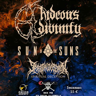 metal_it's tweet image. HIDEOUS DIVINITY, una data al Centrale Rock Pub con SUN OF THE SUNS e SPIRITUAL DECEPTION #hideousdivinity #sunofthesuns #spiritualdeception: metal.it/note.aspx/9623…