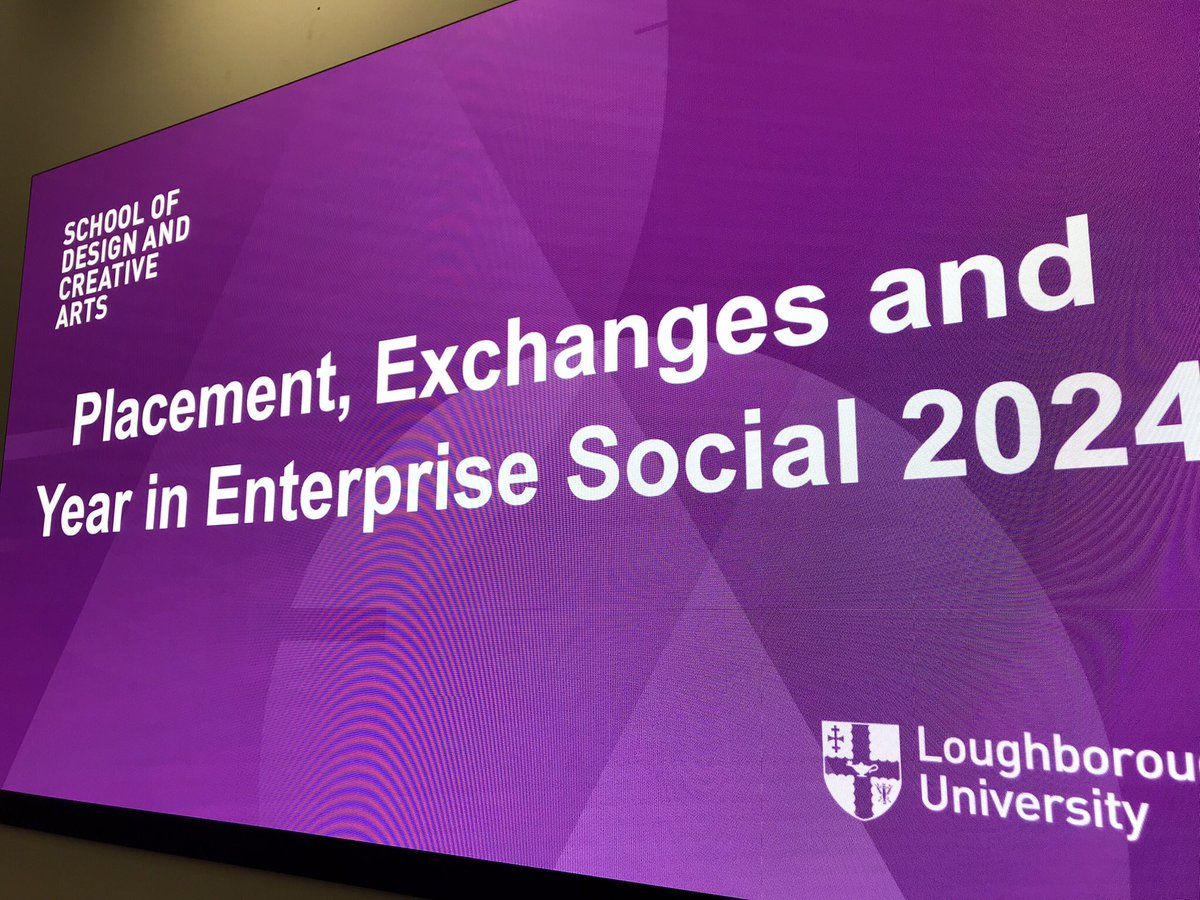 Jo Barnes (@luffjo) on Twitter photo Amazing social events last week with our Part B and finalists sharing placement experiences and with a CV workshop to support placement applications <a href="/LboroDesign/">Lboro Design</a> <a href="/LboroCA/">Lboro Creative Arts</a> <a href="/lborouniversity/">Loughborough University</a> Amazing social events last week with our Part B and finalists sharing placement experiences and with a CV workshop to support placement applications <a href="/LboroDesign/">Lboro Design</a> <a href="/LboroCA/">Lboro Creative Arts</a> <a href="/lborouniversity/">Loughborough University</a>