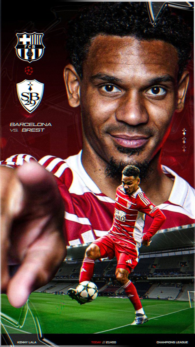 Matchday design 
Barca v Brest

Alexd
#BrainiacDesignChallenge