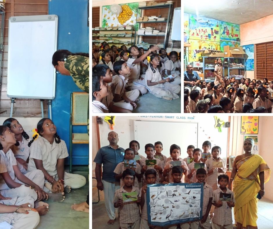 salembirds's tweet photo. #BirdNov – For Birds, Every November 
OrniSchool, climate literacy &amp; nature education initiative of the Salem Ornithological Foundation aimed at educating government primary &amp; middle school students.
#BirdNov2024 #BirdNov26
Read more on https://t.co/vVQX6fFwfd https://t.co/EXQ89kkGX3