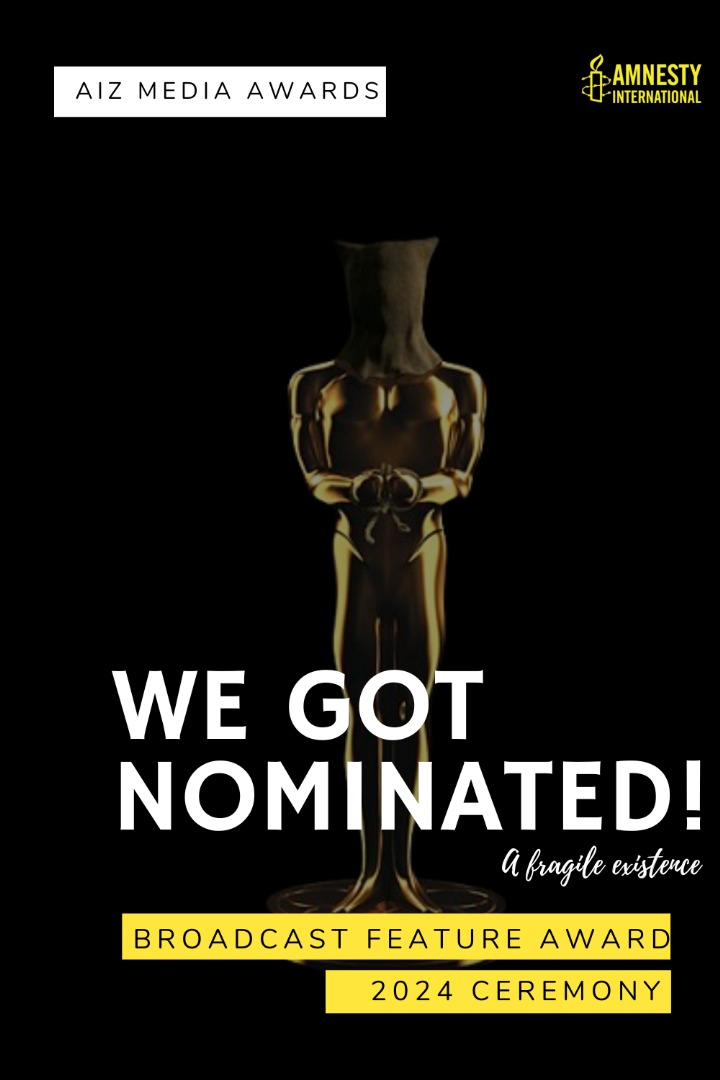 #15YearsOfMagamba (@magambanetwork) on Twitter photo Big news! 🚨
<a href="/ALZFilmFellows/">Bokola Film Festival</a> "A Fragile Existence" has been nominated for the <a href="/amnesty_zim/">Amnesty International Zimbabwe</a> 2024 Media Awards under the Broadcast Feature category! Join us tonight as we celebrate bold stories that matter.
#HumanRights Big news! 🚨
<a href="/ALZFilmFellows/">Bokola Film Festival</a> "A Fragile Existence" has been nominated for the <a href="/amnesty_zim/">Amnesty International Zimbabwe</a> 2024 Media Awards under the Broadcast Feature category! Join us tonight as we celebrate bold stories that matter.
#HumanRights