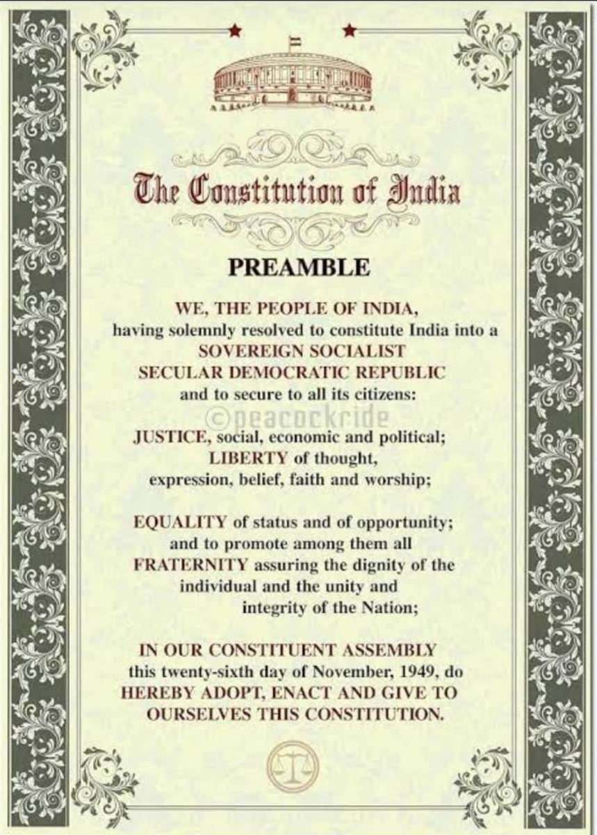 We The People🇮🇳

#ConstitutionDay2024