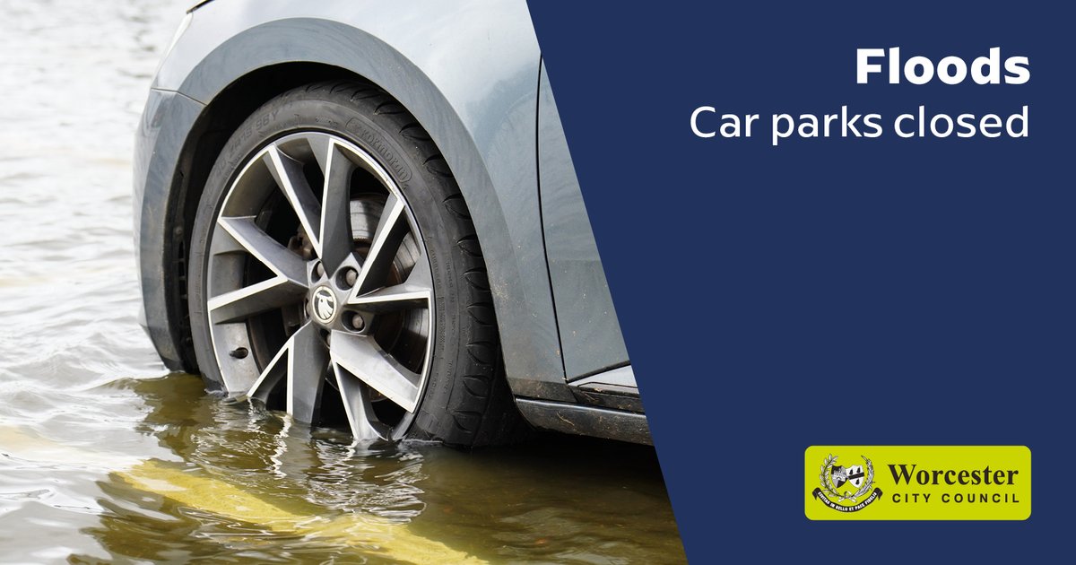 myworcester's tweet photo. 🚧 Attention, #Worcester! 🚧
Pitchcroft car park is still closed due to floods. 🌧️
Cornmarket car park will close at midnight tonight for the @worcxmasfayre 🎄✨
For alternatives, we recommend St Martin's Gate multi-story.
#ParkingUpdate #ChristmasinWorcester #StaySafe https://t.co/yCMmrUAROS