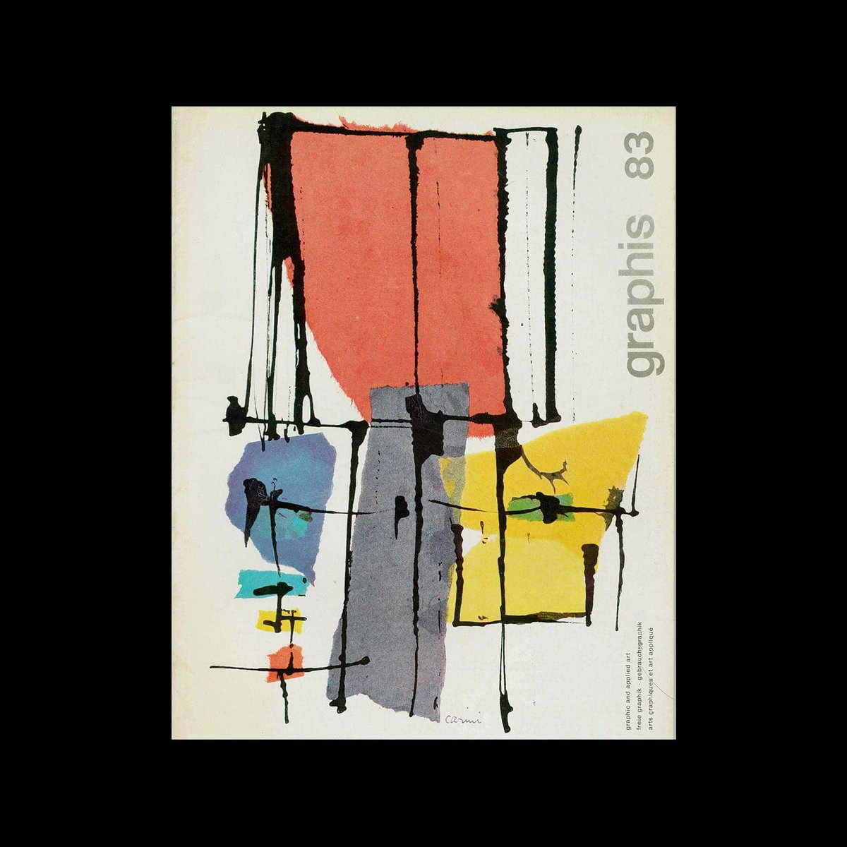 DesignReviewed's tweet image. Graphis 83, 1959. Cover design by Eugenio Carmi.
designreviewed.com/artefacts/grap…
#graphis #coverdesign