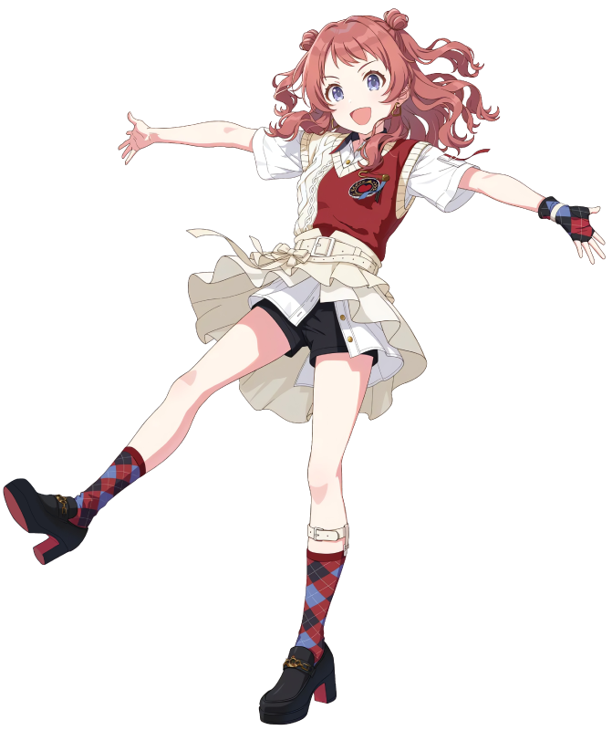 pR『初声』の花海咲季を透過しました。