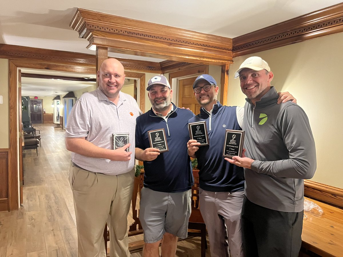 CongareeRapid's tweet photo. Amazing day at the 16th Annual Jesse Eudy Memorial Charity Golf Classic at Golden Hills CC in Lexington. Kudos to AK for organizing another excellent event! #UPTHERAPID ๐โฝ๏ธ https://t.co/ocsCPiej4j