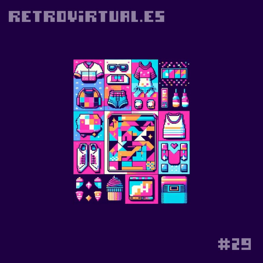RetroVirtualX's tweet image. 🎽 Colección Retro 👕

👾🕶️ ¡Explora la colección de iconos de @RetroVirtualX #29! 

🕶️👕🎽🧁👚🩳👟
#RetroVirtual #PixelArt #ModaUnisex #MarcaDeRopa #ColecciónRetro #IconosPixelados