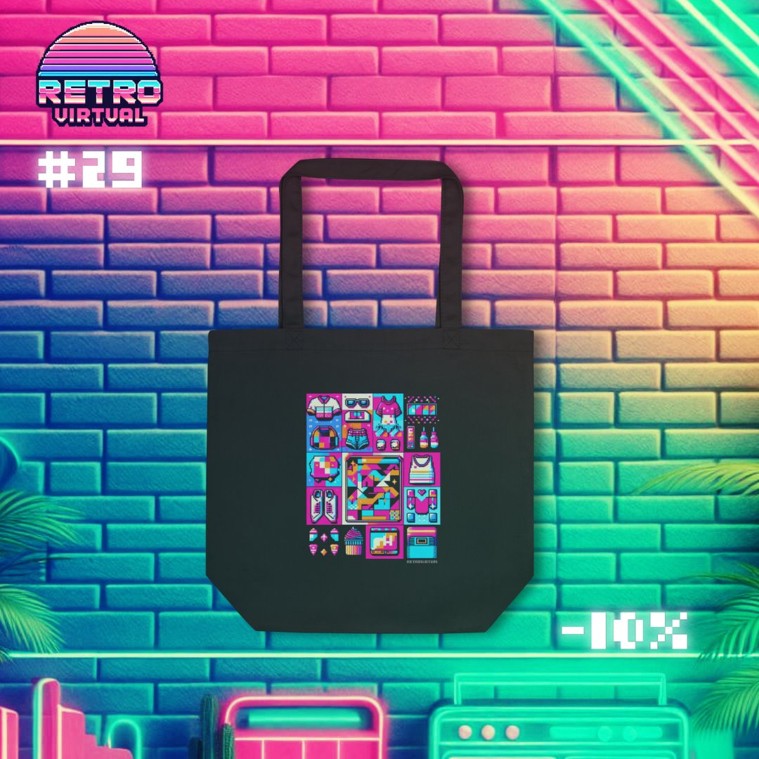 RetroVirtualX's tweet image. 🎽 Colección Retro 👕

👾🕶️ ¡Explora la colección de iconos de @RetroVirtualX #29! 

🕶️👕🎽🧁👚🩳👟
#RetroVirtual #PixelArt #ModaUnisex #MarcaDeRopa #ColecciónRetro #IconosPixelados