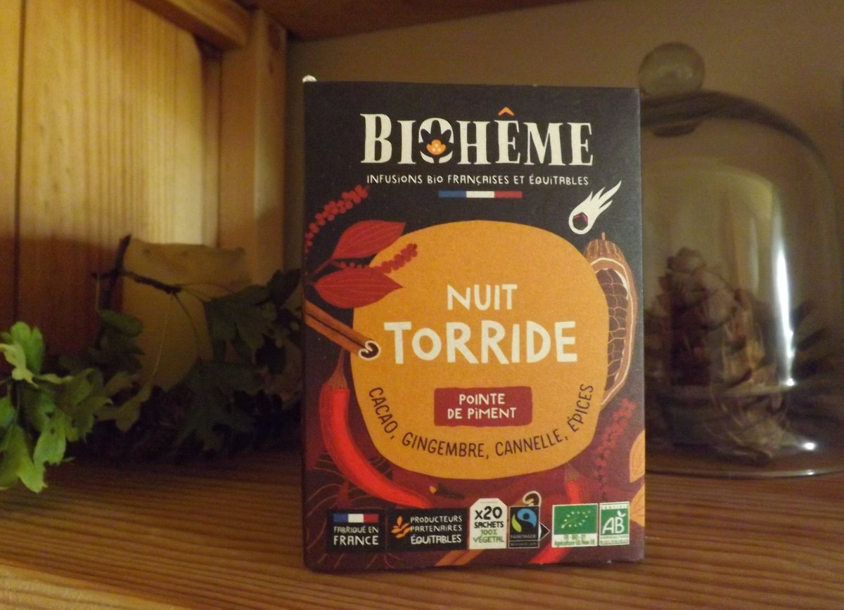 Freuviette's tweet photo. Biohême : infusions bio et françaises, naturelles et gourmandes, mon avis : https://t.co/ZhBFKzTEnZ https://t.co/ZpMBc1wje2