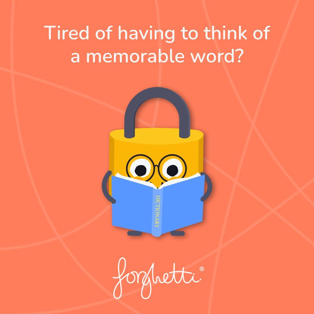 Are you tired of having to think of a memorable word?

Well forghetti can generate this for you as well as passwords!

Download forghetti today to start making your life easier!

#forghetti #passwordmanager #passwords #cybersecurity #cybersafe #memorableword #passwordsafety