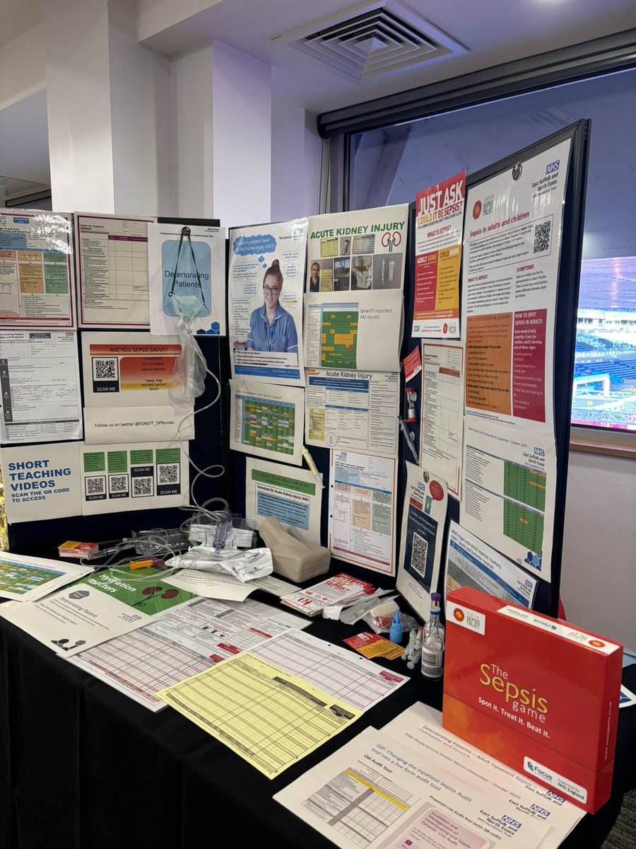 ESNEFT Deteriorating Patient Nurse Specialists (@esneft_dpnurses) on Twitter photo Rlyn and Charlotte are at the Integrated Pathways Division Quality Away Day. Talking about deterioration, sepsis and AKI. Thanks ITFC for the great venue! <a href="/Team_ESNEFT/">Team ESNEFT</a> <a href="/UKSepsisTrust/">The UK Sepsis Trust</a> #IPquality <a href="/TheBeckyMay/">Becky May</a> <a href="/ITFC/">ITFC</a> <a href="/catherinemorg3/">Catherine Morgan OBE</a> Rlyn and Charlotte are at the Integrated Pathways Division Quality Away Day. Talking about deterioration, sepsis and AKI. Thanks ITFC for the great venue! <a href="/Team_ESNEFT/">Team ESNEFT</a> <a href="/UKSepsisTrust/">The UK Sepsis Trust</a> #IPquality <a href="/TheBeckyMay/">Becky May</a> <a href="/ITFC/">ITFC</a> <a href="/catherinemorg3/">Catherine Morgan OBE</a>