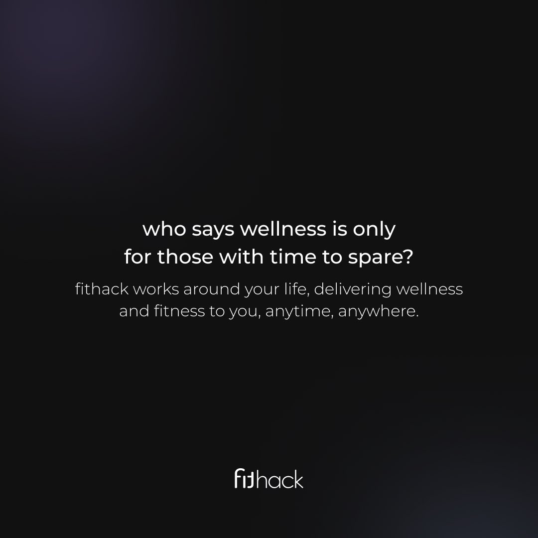 Fithack_ae's tweet image. Wellness isn’t just for those with extra time. 

With fithack, your routine adapts to your schedule: bringing health and fitness to you, anytime, anywhere.

#healthyliving #fithack #wellnessjourney #fitnessanywhere #fitontrack