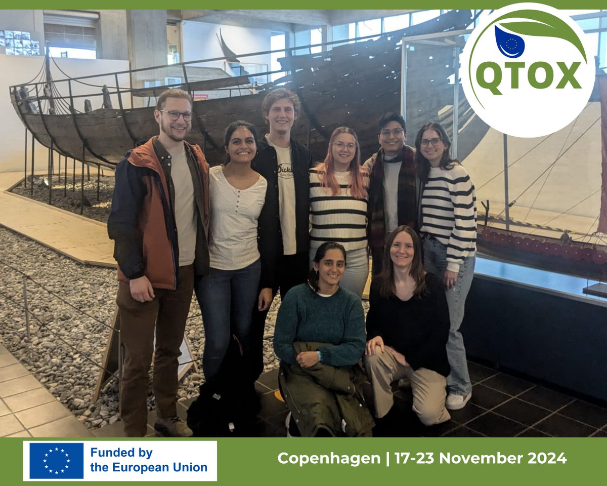 QTOX8's tweet image. 🎓 Our #MSCA Doctoral Fellows had the opportunity to enhance their skills in dynamic and population modelling during two exciting courses in Copenhagen last week!
@MSCActions #H2021 #ecotoxicology #DynamicModelling #PopulationModelling