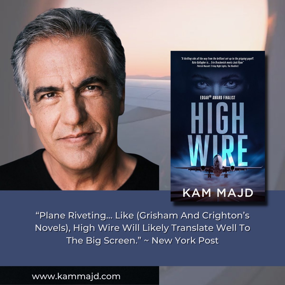 KamMajdBooks's tweet photo. Feel the adrenaline rush in High Wire! Captain Kate Gallagher faces impossible odds in this edge-of-your-seat thriller. Available on Amazon today! 🚨📚 #Suspense #HighWire #PageTurner https://t.co/BIkhoAVTyV