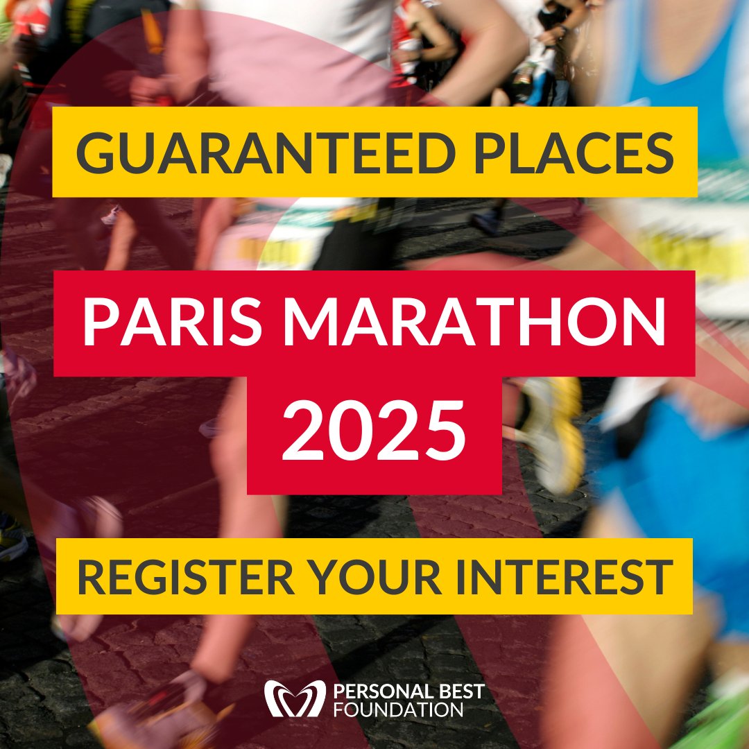 England Athletics (@englandathletic) on Twitter photo Run the iconic Paris Marathon with <a href="/pbestfoundation/">Personal Best Foundation</a>!
General entries are sold out, but we're offering guaranteed places. This is your chance to race through the heart of Paris and support disadvantaged children through athletics.
Register your interest ⬇️
bit.ly/3CSL6rk Run the iconic Paris Marathon with <a href="/pbestfoundation/">Personal Best Foundation</a>!
General entries are sold out, but we're offering guaranteed places. This is your chance to race through the heart of Paris and support disadvantaged children through athletics.
Register your interest ⬇️
bit.ly/3CSL6rk