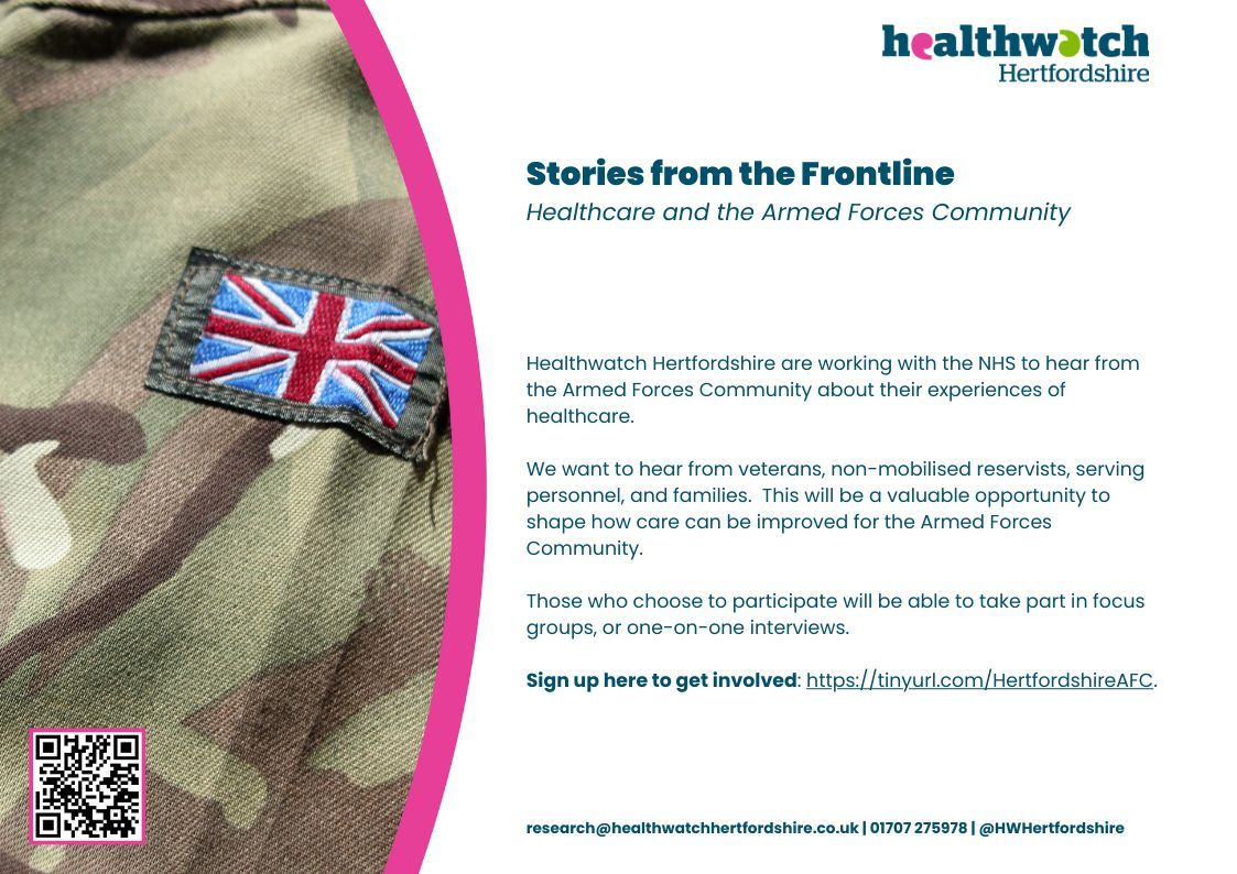 Healthwatch Herts tweet media