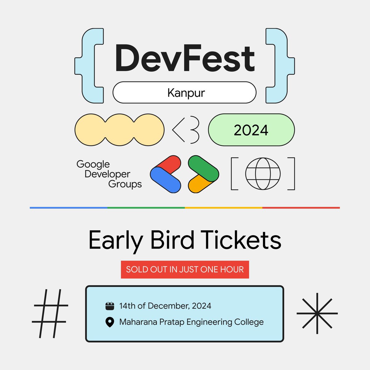 gdg_kanpur's tweet image. Hype is real 🔥 A big thank you to everyone for your incredible participation and energy. 🙌🎉
#DevFestKanpur #GDGKanpur #TechCommunity #DeveloperFest #EarlyBirdTickets