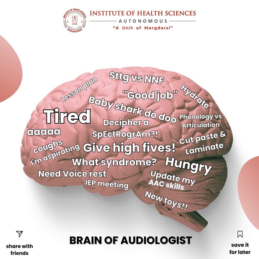 IHScures's tweet photo. Inside the mind of an audiologist! 🎧💭 
From spectrograms to Baby Shark, it’s all in a day's work.
Follow @ihscures to stay updated on more Physiotherapy, Autism &amp; other rehabilitation disorders
#baslp #healthcare #ihs #bhubaneswar #medical   #medicalstudent #baslp #audiologist https://t.co/Nr22bHgv9m