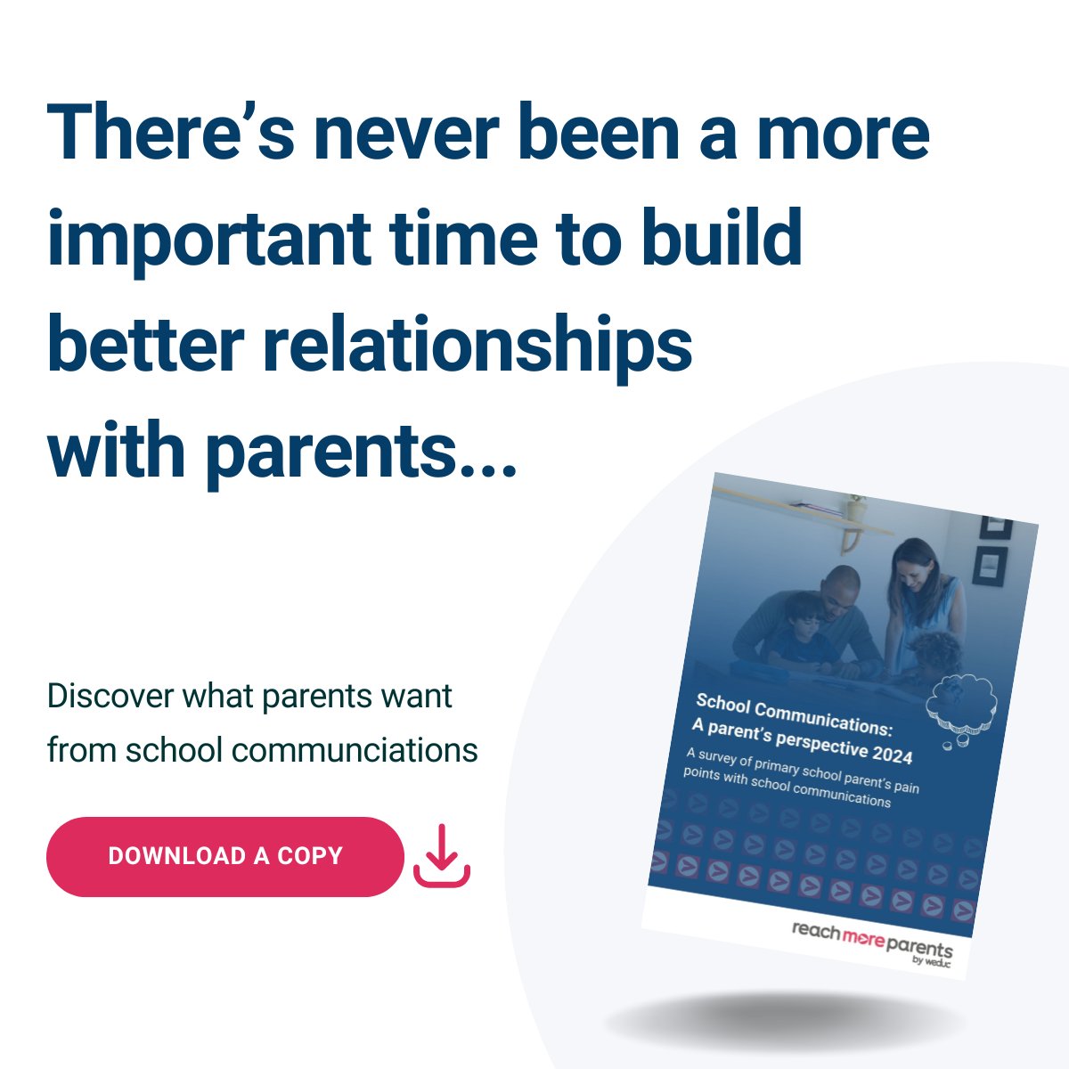 Overwhelmed parents and overworked staff, sound familiar? 

Our 2024 survey shows a smart comms strategy can ease the load for parents &amp; staff. Ready to transform your school? Download our free report now! 👇
🧒eu1.hubs.ly/H0dCDk-0 
🎓 eu1.hubs.ly/H0dCCNn0