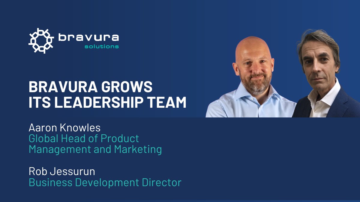 Bravura has welcomed Robert Jessurun and Aaron Knowles to its leadership team as it looks to expand and explore revenue growth opportunities in the global #pensions, #superannuation, #wealth and #transferagency markets. Read more here: tinyurl.com/2t9na4sn
#FinTech #Leadership
