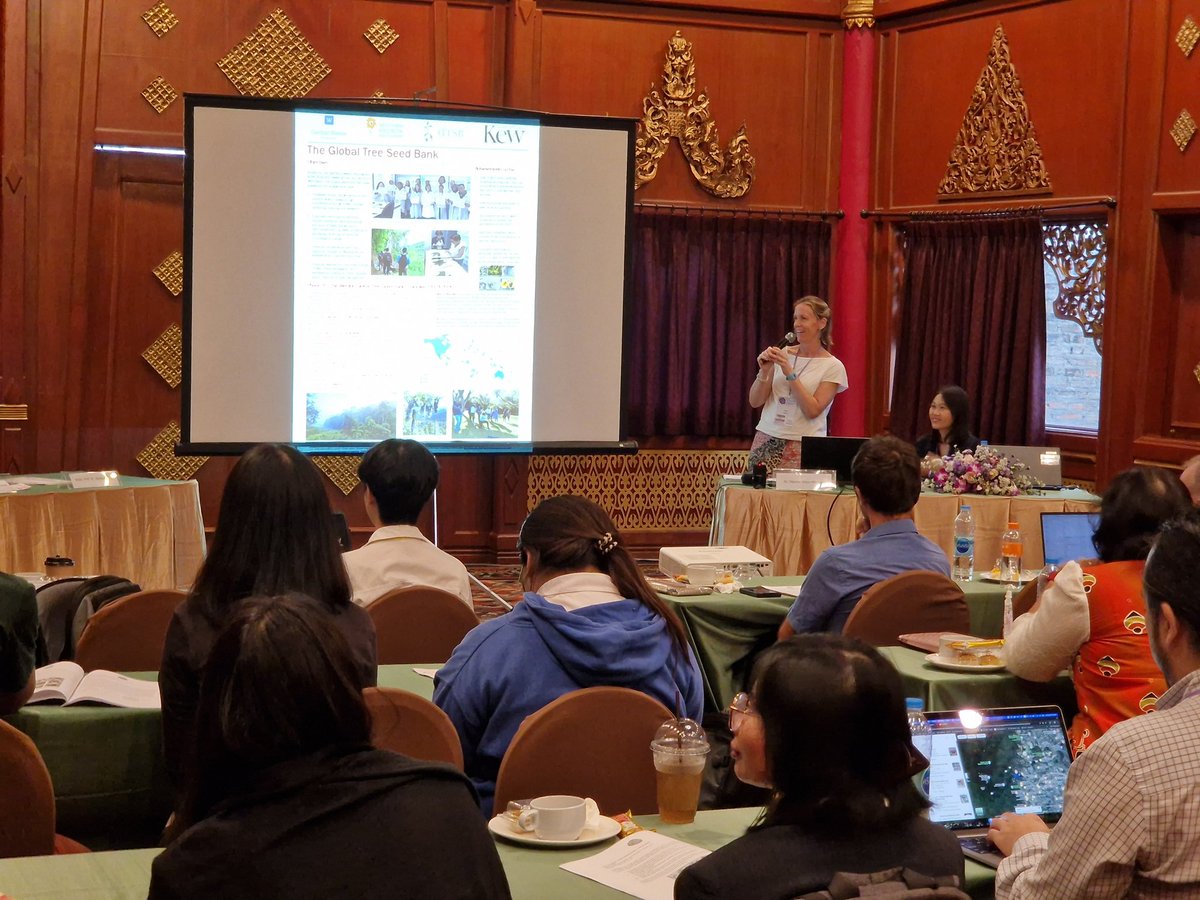 Another highly enjoyable day celebrating 30 years of <a href="/FORRU_CMU/">FORRU</a> at STT50. Particular highlight talking to the originator of the framework species method for tropical forest restoration Nigel Tucker about our <a href="/WestonFdn/">Garfield Weston Foundation</a> ##GlobalTreeSeedBank project using the method in Madagascar!