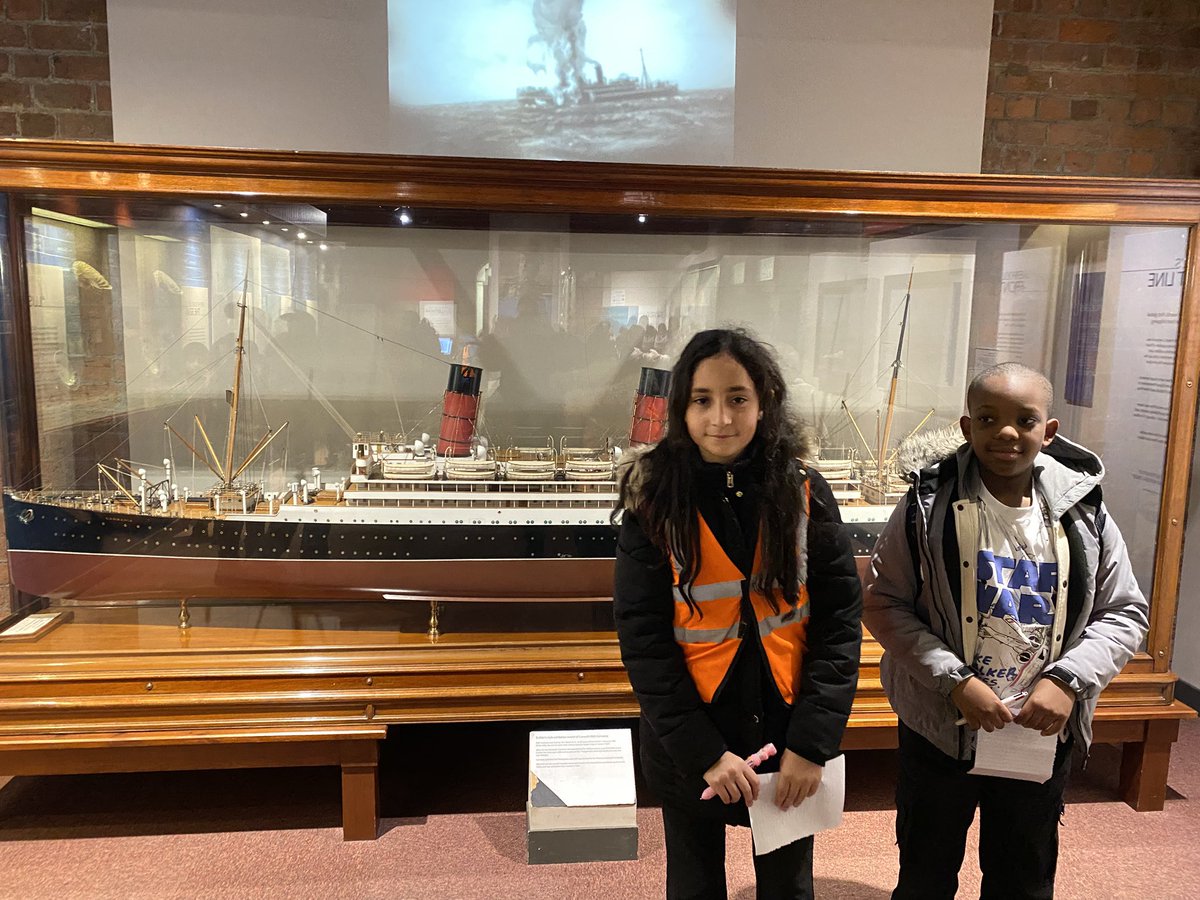 AdderleySchool's tweet photo. Year 6 are visiting @NML_Muse @MaritimeMuseum_ @SlaveryMuseum today as part of #FrozenKingdom @Cornerstonesedu @BirminghamEdu https://t.co/2VpXyrUAs9