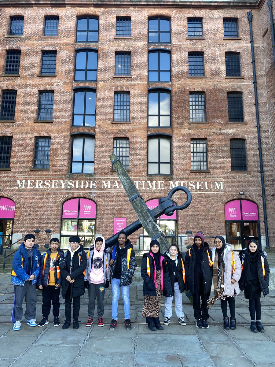AdderleySchool's tweet photo. Year 6 are visiting @NML_Muse @MaritimeMuseum_ @SlaveryMuseum today as part of #FrozenKingdom @Cornerstonesedu @BirminghamEdu https://t.co/2VpXyrUAs9