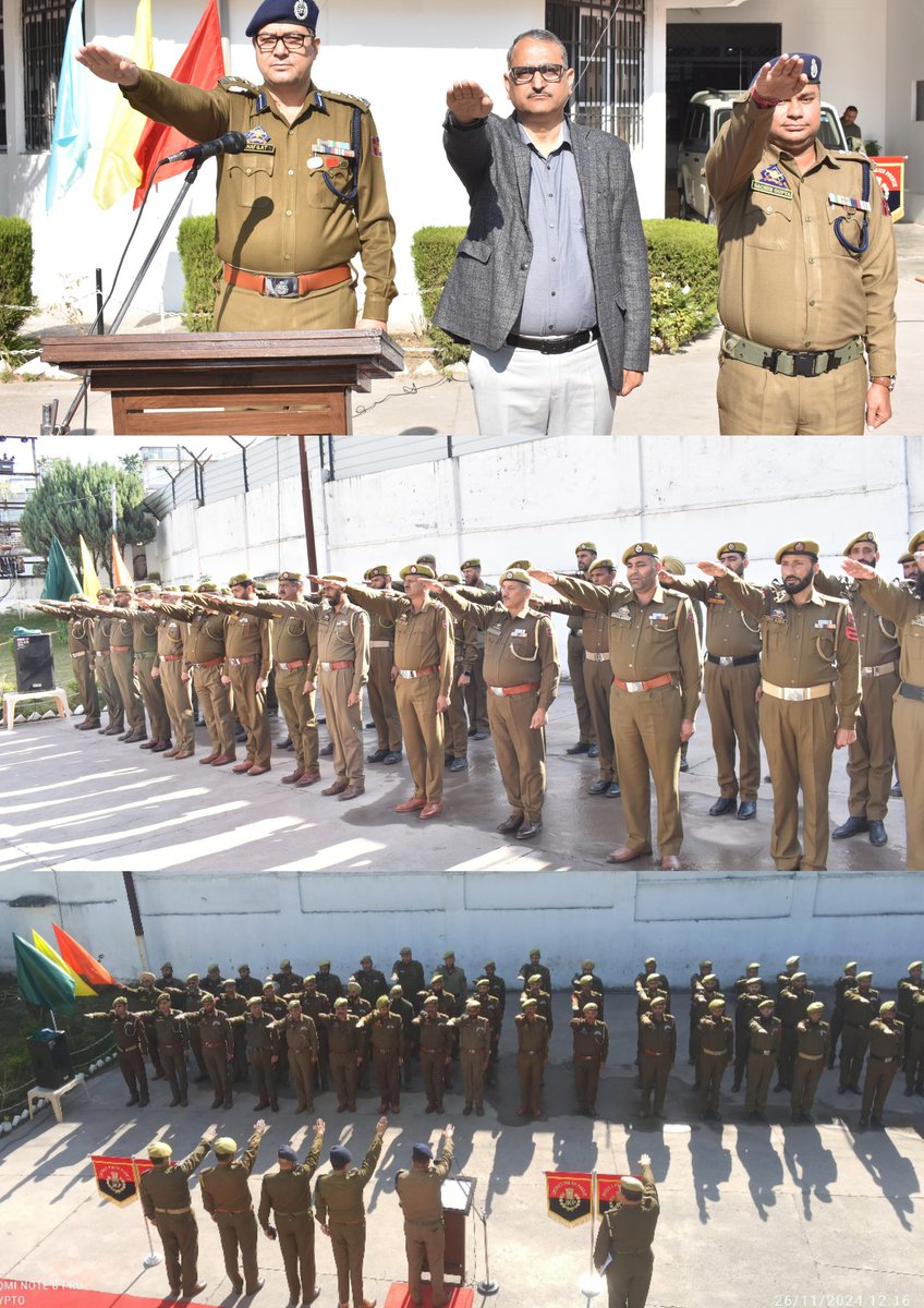 DISTRICT POLICE POONCH ضلع پولیس پونچھ (@poonchpolice) on Twitter photo SSP Poonch took pledge at DPO Poonch with DPO staff on the occasion of Constitution Day.<a href="/JmuKmrPolice/">J&K Police</a> <a href="/ZPHQJammu/">Zonal Police Media Centre- Jammu Zone</a> SSP Poonch took pledge at DPO Poonch with DPO staff on the occasion of Constitution Day.<a href="/JmuKmrPolice/">J&K Police</a> <a href="/ZPHQJammu/">Zonal Police Media Centre- Jammu Zone</a>