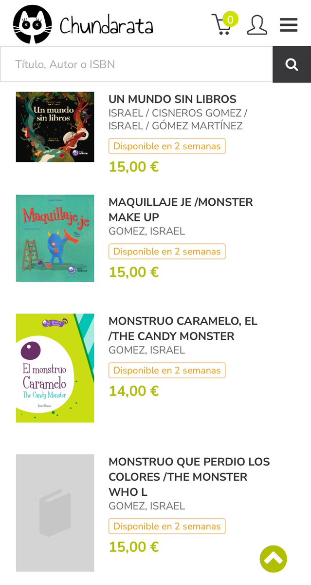 ISRA (@isra_author) on Twitter photo Muy amigo de las librerías especializadas. Hoy feliz al leer reseñas en <a href="/lachundarata/">chundarata</a> de Pamplona. Familia Martínez recomiendan el arte de “Maquillaje, je” y el abuelo Mariano “El monstruo Caramelo” para sus nietos.
libreriachundarata.com/autor/gomez-is… Muy amigo de las librerías especializadas. Hoy feliz al leer reseñas en <a href="/lachundarata/">chundarata</a> de Pamplona. Familia Martínez recomiendan el arte de “Maquillaje, je” y el abuelo Mariano “El monstruo Caramelo” para sus nietos.
libreriachundarata.com/autor/gomez-is…
