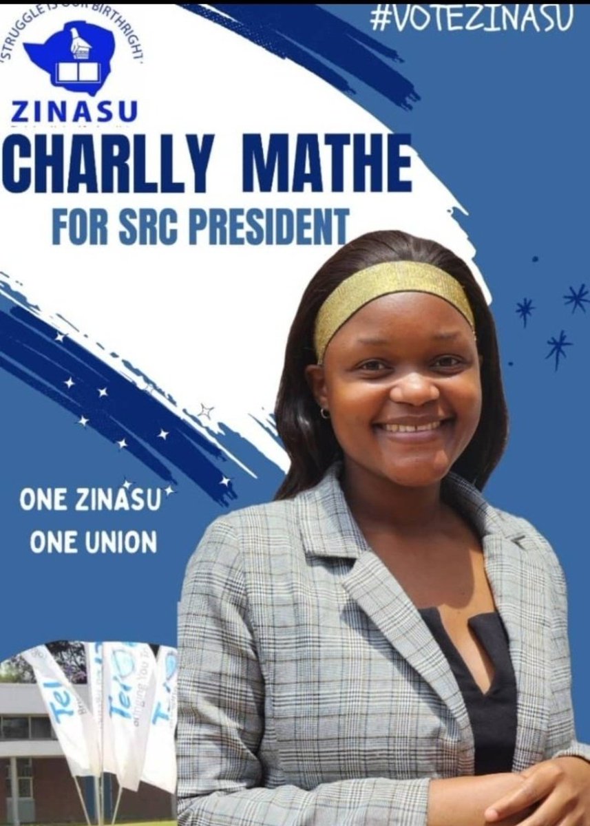 Saynotohumanri1's tweet photo. Zinasu continues to amplify the Women Empowerment wave. On 28 November 2024 Telone will have it's SRC Election &amp; our Blue team will be led by Charlly Mathe.
#Womandla
#WomenEmpowerment
@WalpeAcademy @advocatemahere @Zinasuzim @AnnahSande @JoanaMamombe @EmmanuelSitima7 https://t.co/xcgc36EK9b