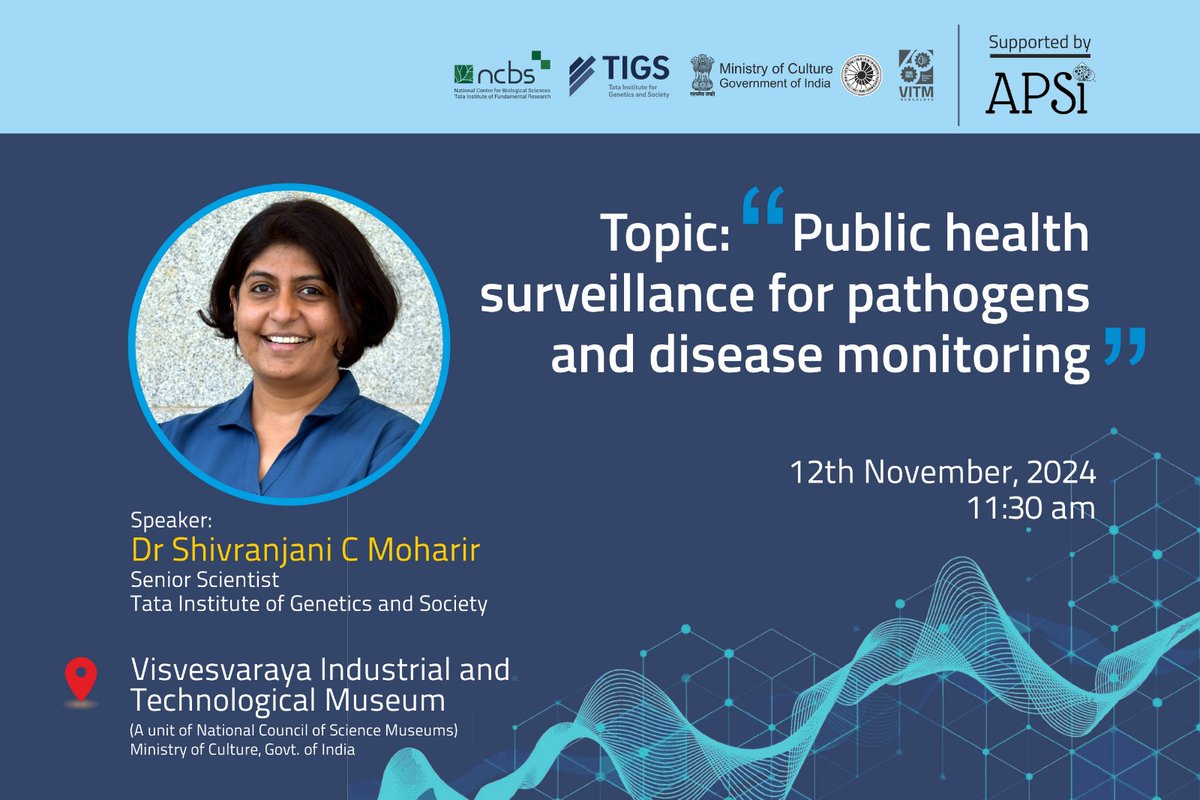 APSI-India (@apsiindia) on Twitter photo #APSI #Bangalore #Outreach
On Nov 12, with <a href="/NCBS_Bangalore/">National Centre for Biological Sciences</a> |<a href="/TIGS_India/">Tata Institute for Genetics and Society, India</a> and <a href="/vismuseum/">vismuseum</a> as a prelaunch to our 'Science & Community: One Health series' on Nov 12, with Dr. Shivranjani Moharir's talk and curated hands-on activities. Main launch: Dec 20!!
<a href="/RockefellerFdn/">The Rockefeller Foundation</a> #APSI #Bangalore #Outreach
On Nov 12, with <a href="/NCBS_Bangalore/">National Centre for Biological Sciences</a> |<a href="/TIGS_India/">Tata Institute for Genetics and Society, India</a> and <a href="/vismuseum/">vismuseum</a> as a prelaunch to our 'Science & Community: One Health series' on Nov 12, with Dr. Shivranjani Moharir's talk and curated hands-on activities. Main launch: Dec 20!!
<a href="/RockefellerFdn/">The Rockefeller Foundation</a>