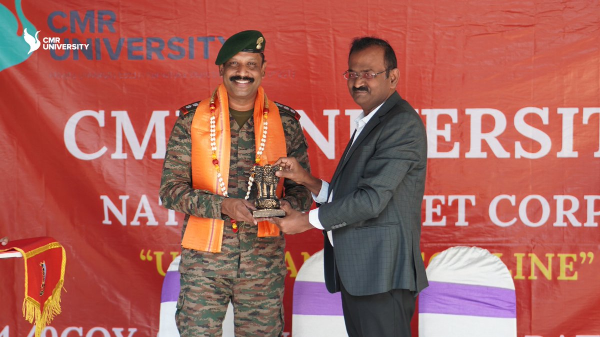 #CMRUniversity celebrated National NCC
Day 2024 with pride and vigor. 

Visit our website: cmr.edu.in
For admissions: admissions.cmr.edu.in

#NationalNCCDay2024 #CMRU #Discipline
#Leadership #service