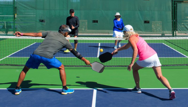 HornInsurance's tweet photo. Pickleball was invented in 1965, but it's popularity has boomed in the last few years. This helpful guide will teach you everything you need to know to get started in this hot sport. Have you played pickleball yet? https://t.co/l8chS13VmX https://t.co/UwwtI3MKRF