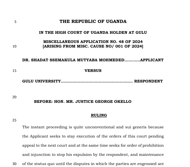 Lawyers👇🏻

High Court criticizes the Applicant’s counsel for “copy-pasting” submissions from another case (Misc. Application No. 050/2024) without contextualizing them to the present matter.

In this case, the High Court has dismissed the Applicant's attempt to challenge his