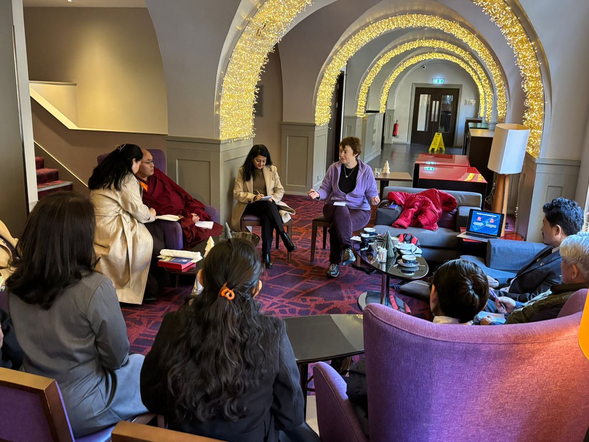 TPiESpeaker's tweet image. Insightful discussion with @SarahBoyack on the Scottish Parliament’s devolution system. An inspiring example of how governance can adapt and empower communities! #TPiE #Scottishparliament #HHDL#Tibet #selfdetermination