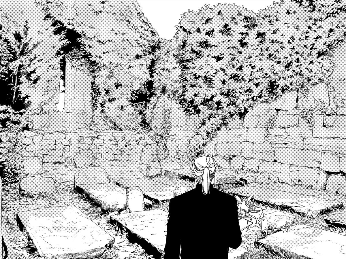 背景、決して描くのが好きなわけではないけど、「その世界にキャラが立った」瞬間は好きという話をフォロワーさんとしたので、練習(トレス)したやつ再掲 