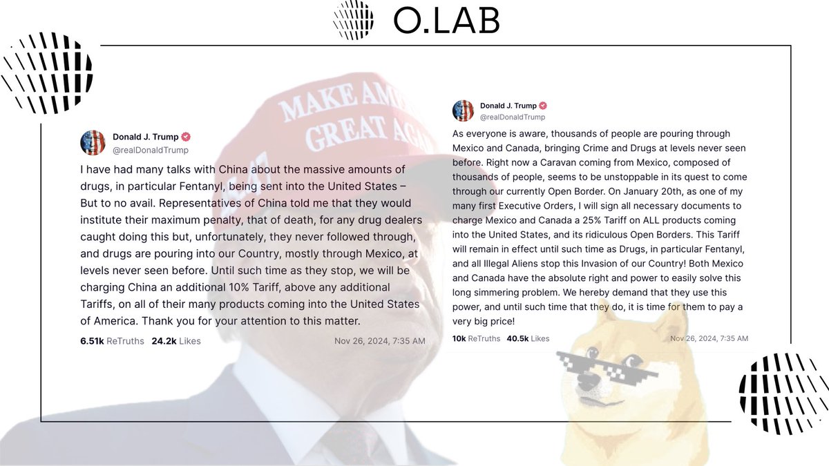 opinionlabsxyz's tweet photo. Imagine $TRUMPIN: where tariffs drive the hype, and  MAGA pumps the liquidity. 🚀
#memecoin #MAGA #Trump2024 https://t.co/aAtMkiaDTW